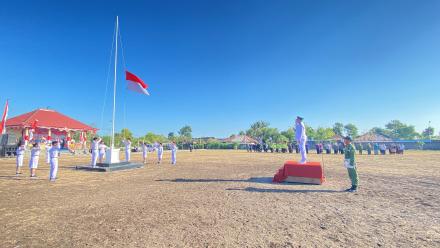 Upacara Bendera Memperingati Detik Detik Proklamasi Kemerdekaan RI.Ke-79 Tahun 2024