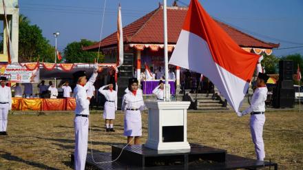 Merah Putih Berkibar, Semangat Kemerdekaan Membara di Desa Pejarakan.